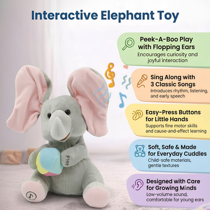 Calming & Fun Interactive Plush Toy