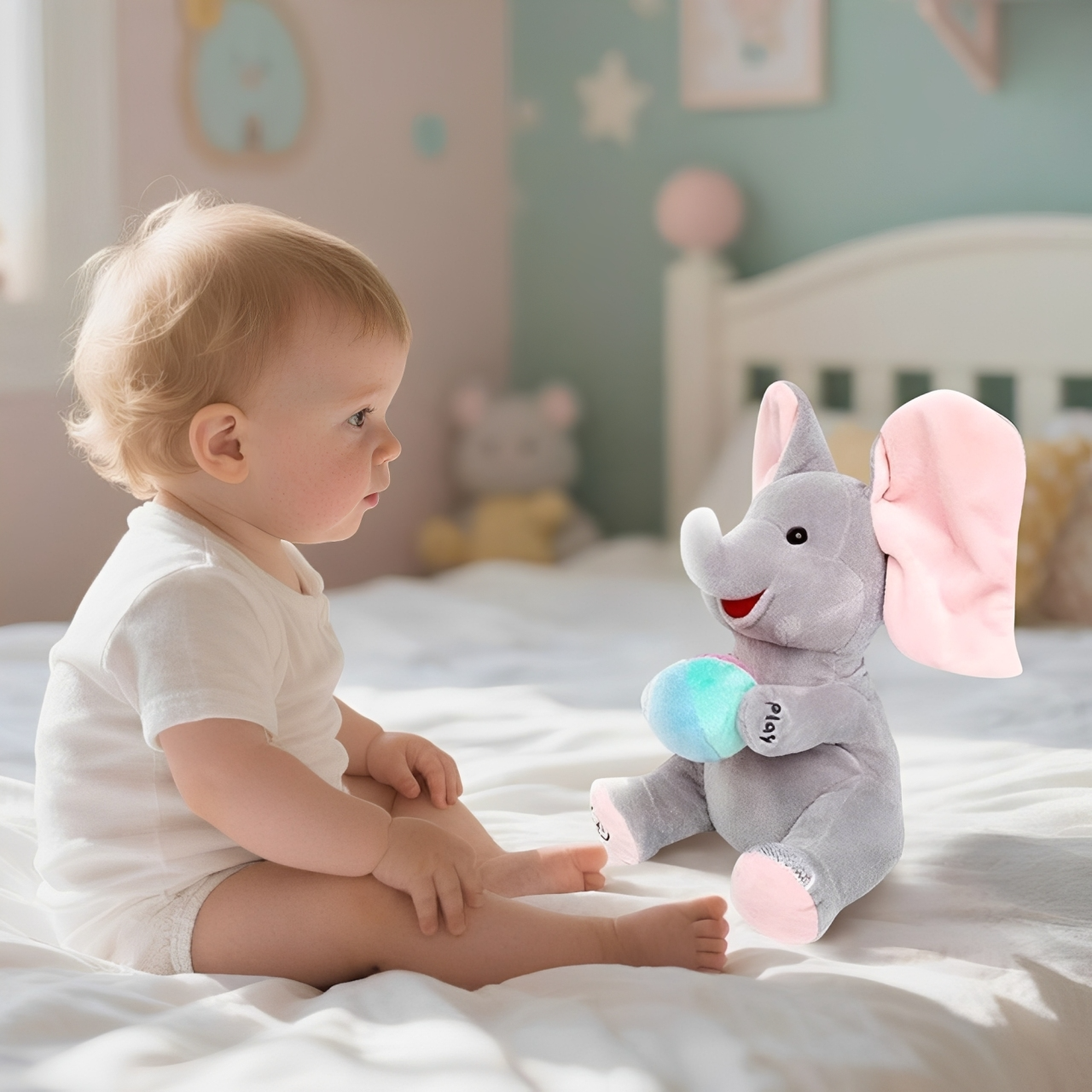Calming & Fun Interactive Plush Toy